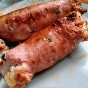 Saucisses fromage